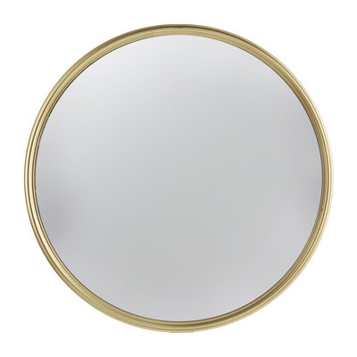 Round Mirror, Circle Mirror With Iron Frame