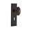 New York Plate with Decorative Keyhole and Victorian Door Knob