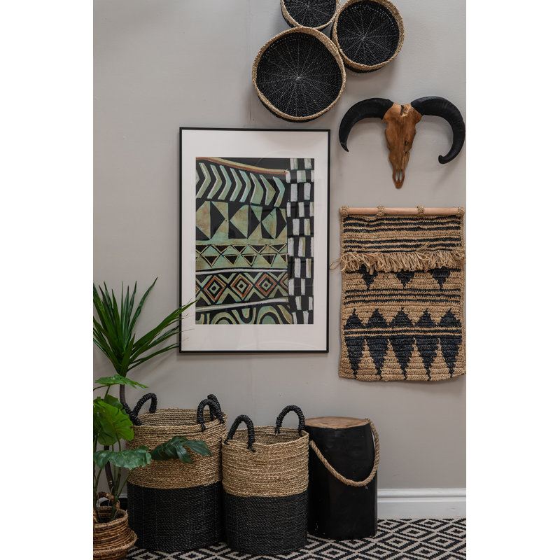 Rebrilliant Seagrass Decorative Basket