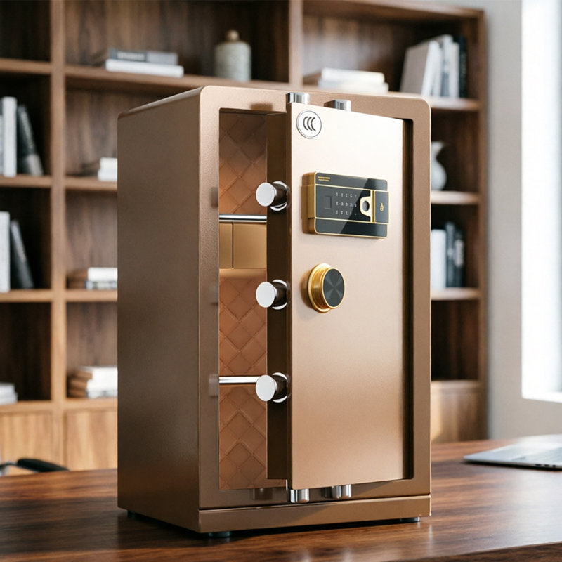 Grande armoire 17,2 po avec empreintes digitales