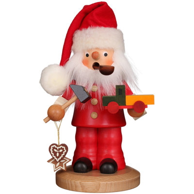 Père Noël avec porte-encens voiture jouet