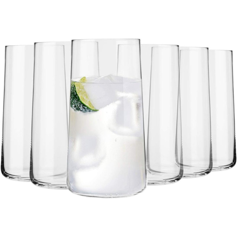 Grande verrerie légère en cristal