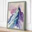 Mountain in Mist Minimalist - Wrapped Canvas-515332183-515332186