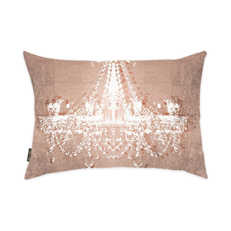 Housse et insert pour coussin lombaire Dramatic Entrance Rose