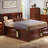 Champetre Bookcase Storage Bed-266042365-266042305