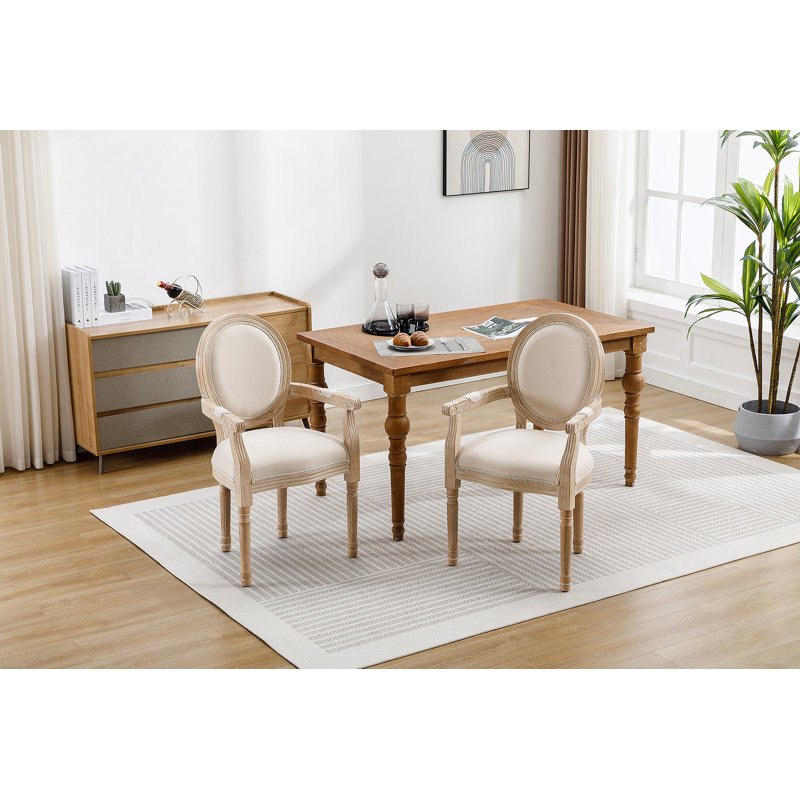 Chaise en bois massif Style