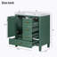 Meuble-lavabo simple 30 po avec plateau Pantilimon-813036445