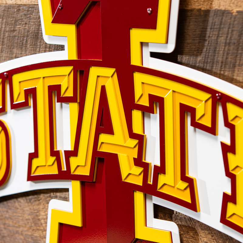 «Iowa State University», art mural en métal