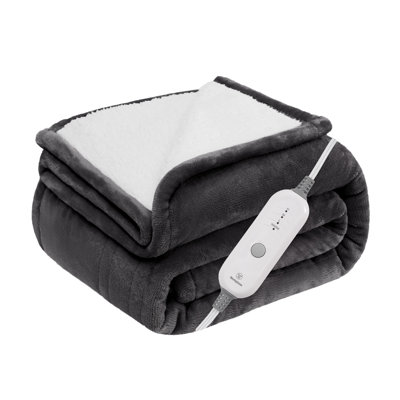 Couverture chauffante Westinghouse, couverture douce en flanelle à Sherpa