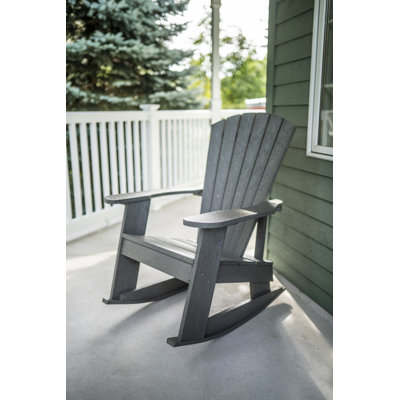 Chaise berçante en plastique Adirondack Captiva