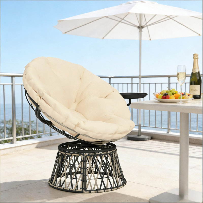 Fauteuil circulaire, fauteuil pivotant Papasan