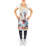 No Pattern Bib Apron