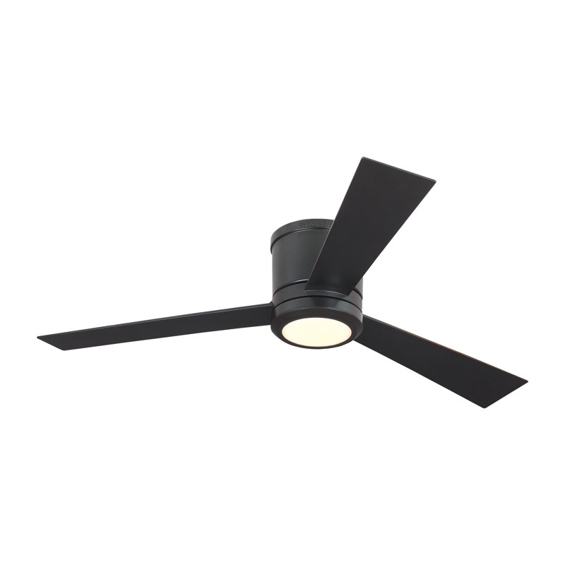 Ventilateur de plafond à DEL Rodrick, Bronze huilé avec pales bronze romain, 42 pouces