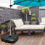 Parapluie Costway 330lbs