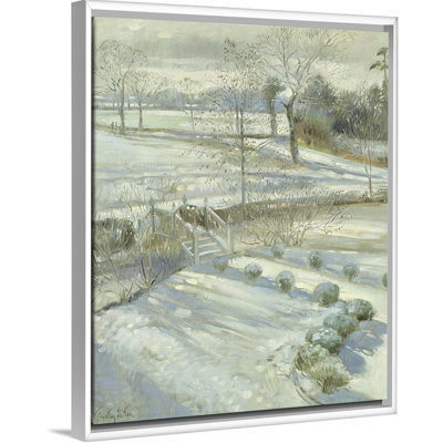Lavande et le pont chinois par Timothy Easton - impression sur toile