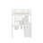 Twin Size Loft Bed With Built-In Desk And Drawer-1080563638