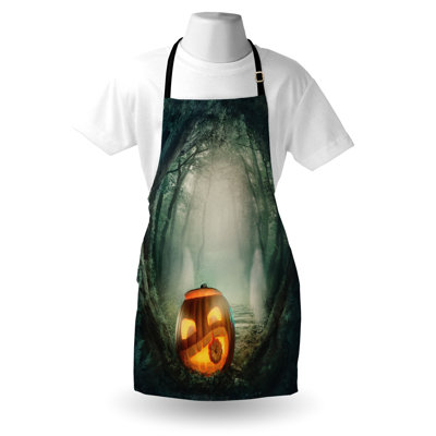 Halloween No Pattern Bib Apron