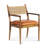 Glasser Laural Samsara Leather & Rope Back Dining Chair