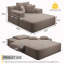 Canapé en mousse à compression sans cadre pour petits espaces-332776254