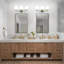 Applique murale à bras en laiton à 3 lumières avec abat-jour en lin pour salle de bain, couloir, escalier, salon-1329637692-1329637695