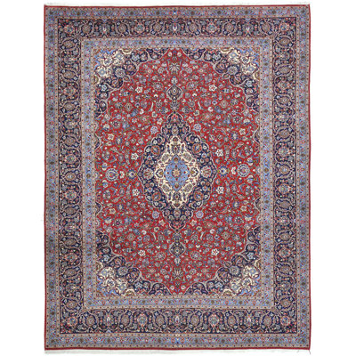 One-of-a-Kind Red Traditional 10X13 Oriental Area Rug