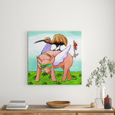 Janet Nelson - Wrapped Canvas Painting