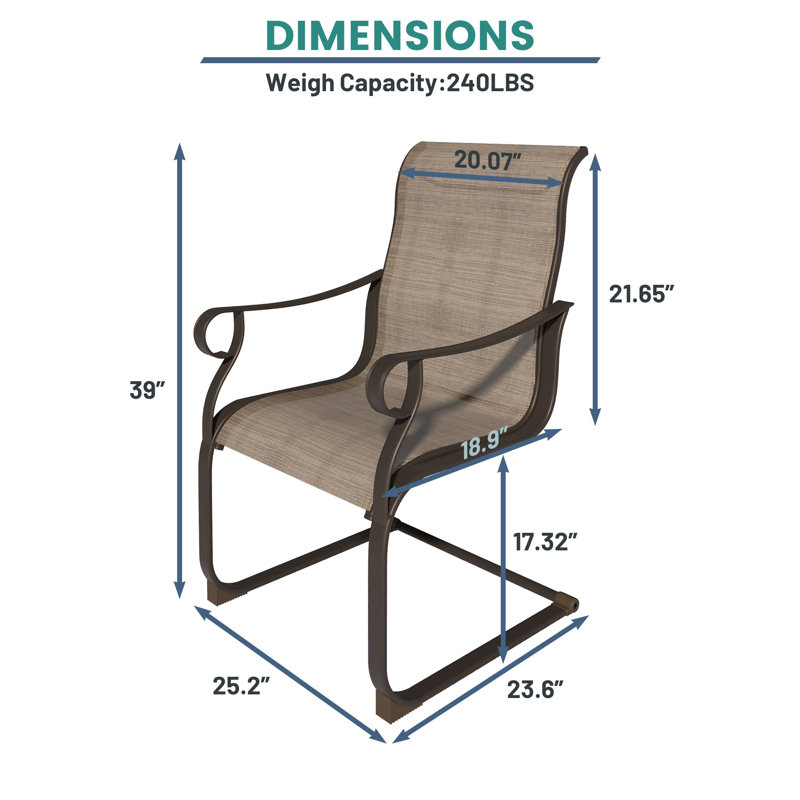 Fauteuil de salle à manger Camiyah