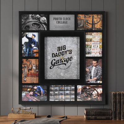 Horloge murale 21 "American Big Daddy's Garage"
