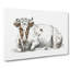 A Lying Cow by Jean Bernard - Wrapped Canvas-55368341