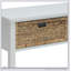 Console Flavius à finition blanche avec beaucoup de rangement, parfaite pour les intérieurs modernes et minimalistes.-489240712