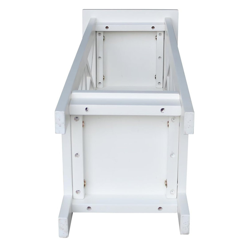 Support pour plante 30 po, Blanc plage, H 36 po x L 12 po x P 12 po