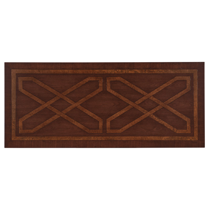 Charleston Brown Walnut Rectangular Coffee Table with Storage