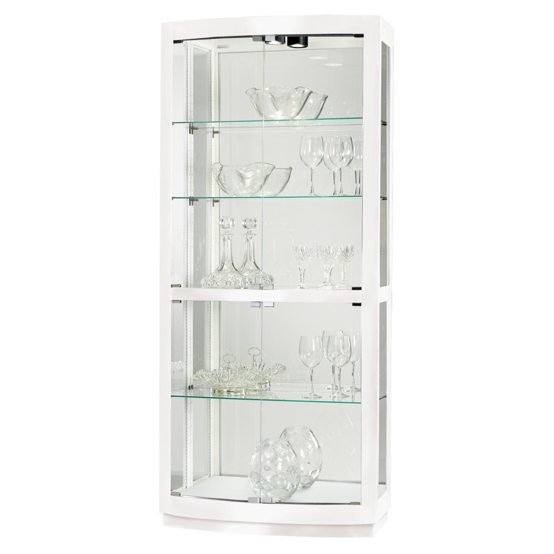 Bradington Lighted Curio Cabinet