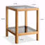 Table de bout en verre Reginn