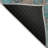 Machine Washable Indoor/Outdoor Xhevrie Teal Rug-919141208