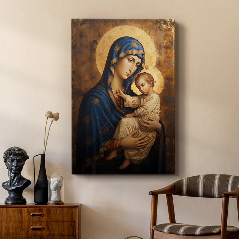 Série Religious CI - Toile tendue avec châssis Premium - Prêt à être accroché