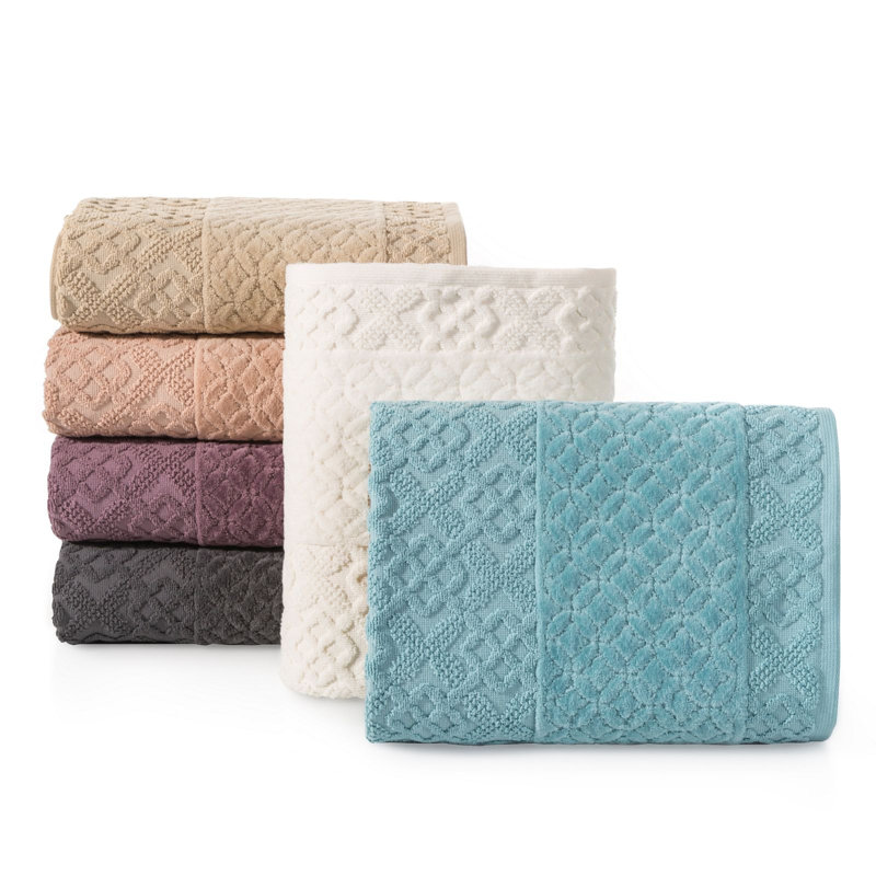 Iznah Midweight Jacquard Bath Towel
