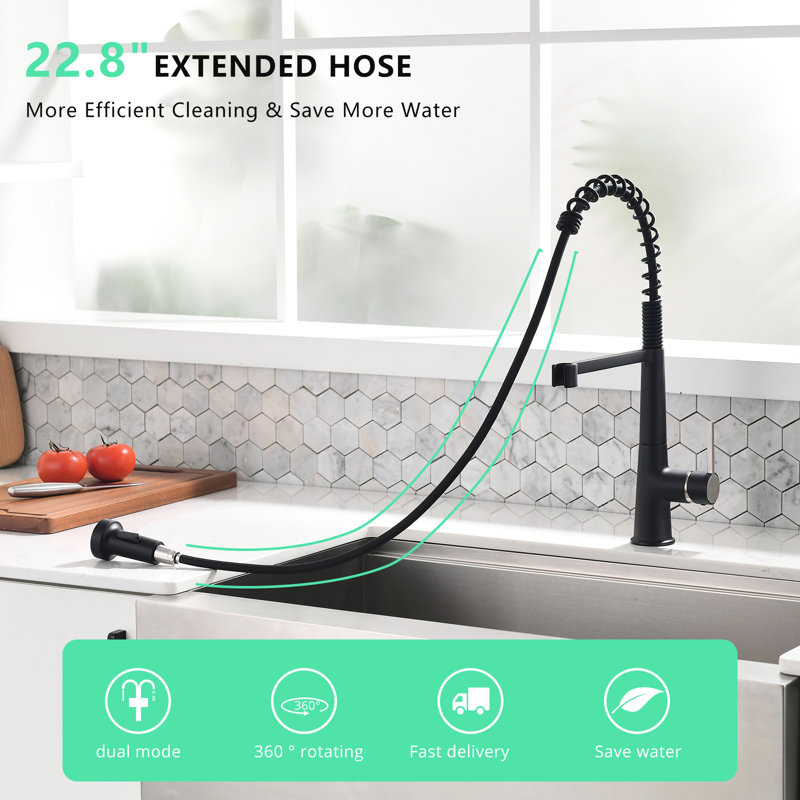 MetalMingle 49ec3c04a Kitchen Faucet Side Spray