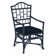 Chaise avec accoudoirs Chippendale