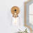 Modern Tranditional 1-Light Brass Wall Sconce