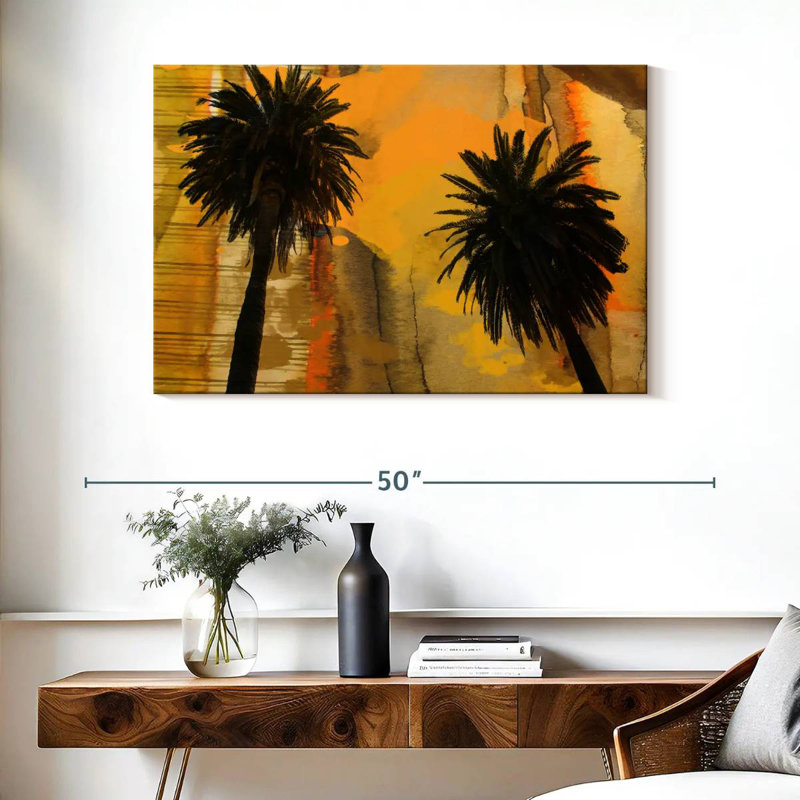 Gillard Palm Duo, H 26 po x l 39 po