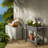 Multifunctional Wood Planters With Storage And Mobility For Home Gardens