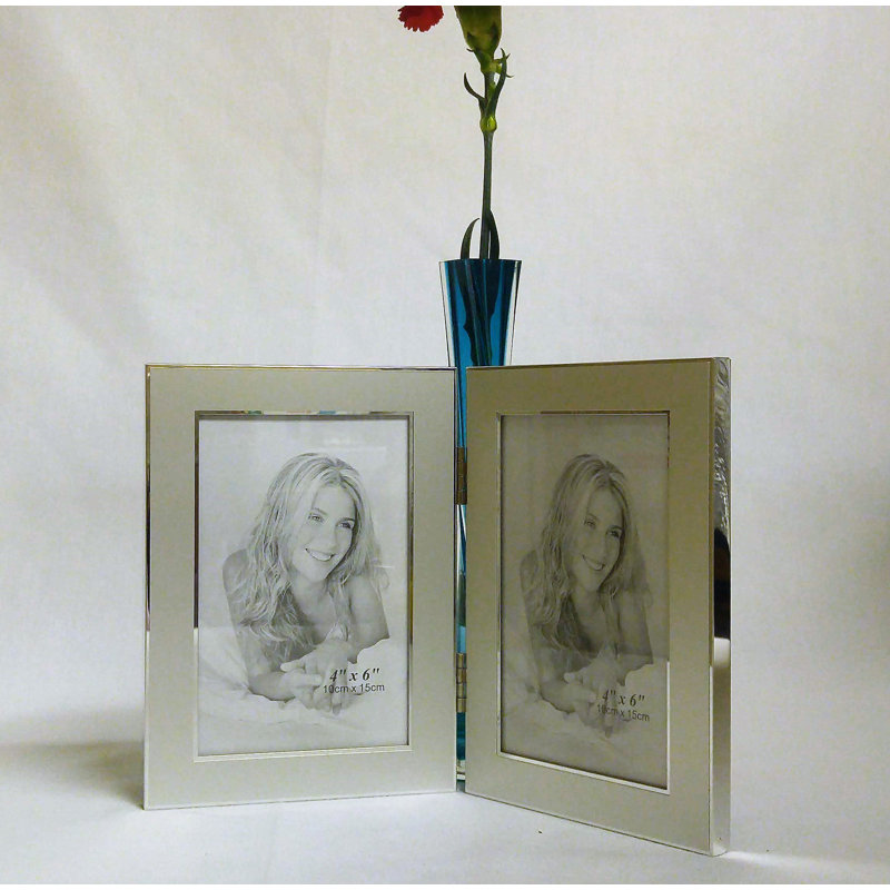 Double cadre photo Ritchey Glam, Beige