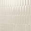 Plumes superposées 11,41 po X 12,87 po Carreau de mosaïque murale en céramique brillante (11,11 pieds carrés / caisse)-117954696