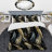 Hand Painted Marble Acrylic - Abstract Polyester Duvet Cover Set-93270945-112917712