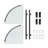 Azahara 2 Piece Corner Corner Shelf-482538908