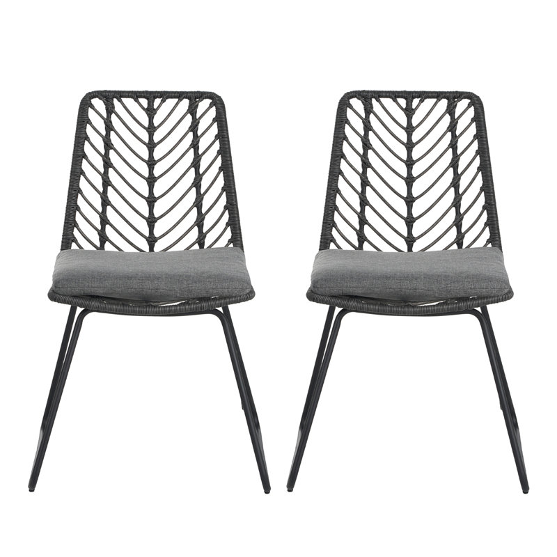 CHAIR,2PCS with 2 Cushions