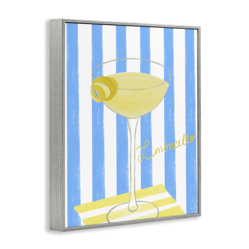 Giclée encadrée «Limoncello», par EMILY Navas, H 14 po x l 11 po, Estampe numérique Farmhouse