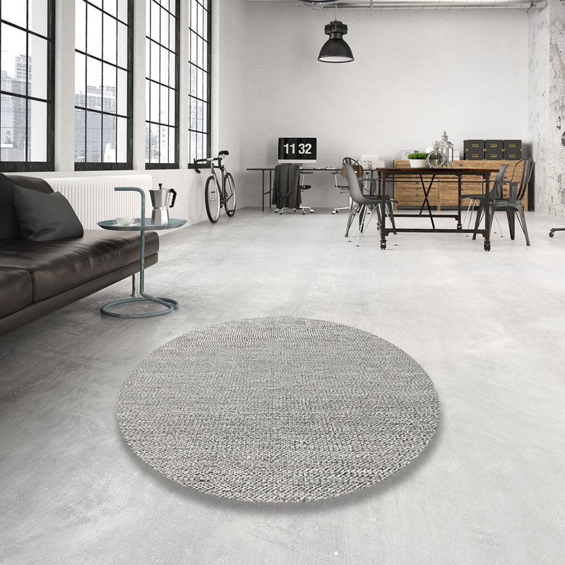 Oriental Indoor Rug, Round 5'