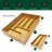 Double layer Bamboo Kitchen Drawer Organizer,Silverware & Cutlery Tray,With Slidable